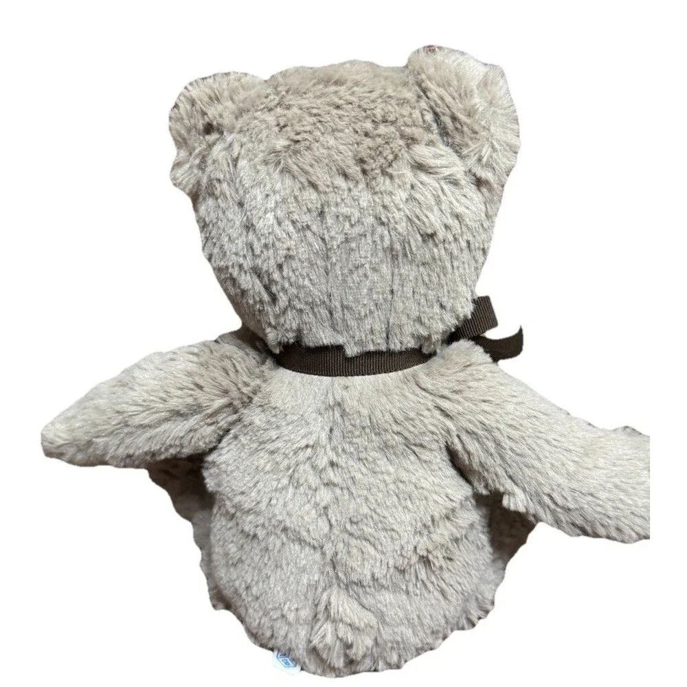 Cute Pottery Barn Kids PBK Plush Bow Teddy Bear Soft Stuffed Animal  12” 2017‎